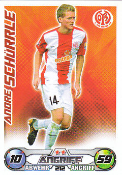 Andre Schurrle 1. FSV Mainz 05 2009/10 Topps MA Bundesliga #212